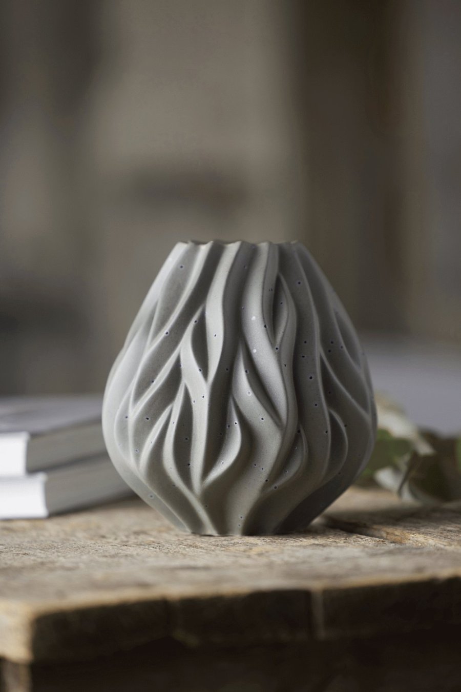 Mors Flame Vase H19 cm, Gr