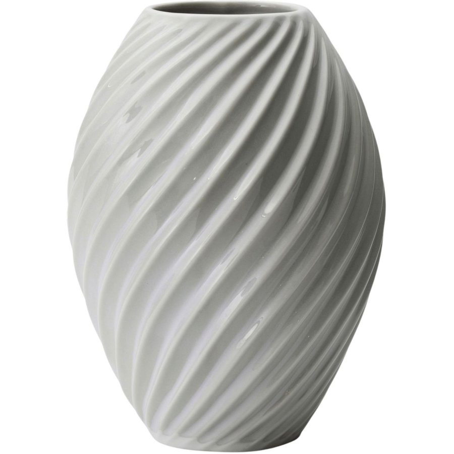 Mors River Vase H21 cm, Hvid