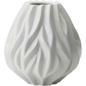 Mors Flame Vase H19 cm, Wei