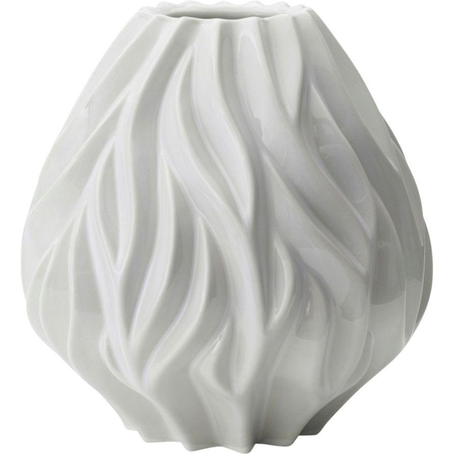 Mors Flame Vase H23 cm, Hvid