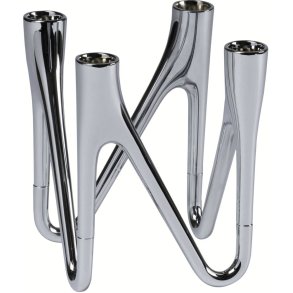 Mors Roots Kerzenstnder 4 Arme H16 cm, Chrom