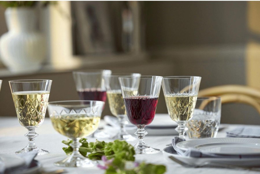 Lyngby Glas Eaton R�dvinsglas 2 stk. 26 cl