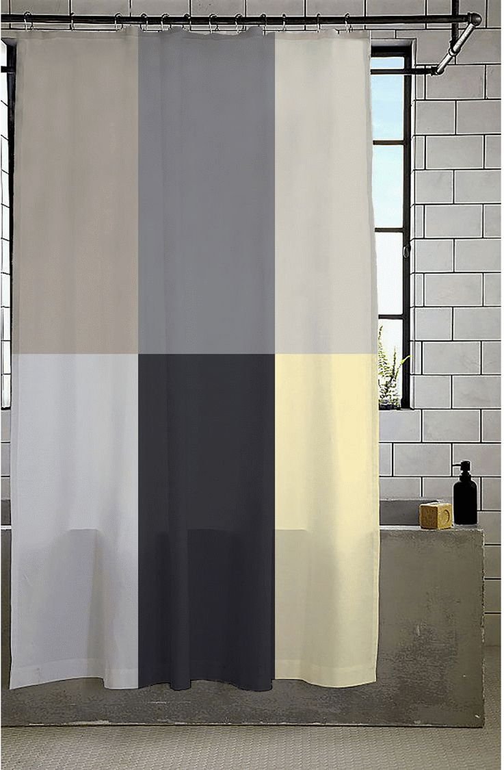 S&ouml;dahl Fusion Duschvorhang 180x200 cm, Yellow