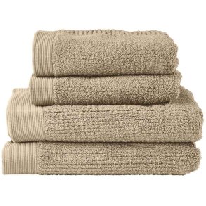 Zone Denmark Classic Handtuch 4er Set, Camel