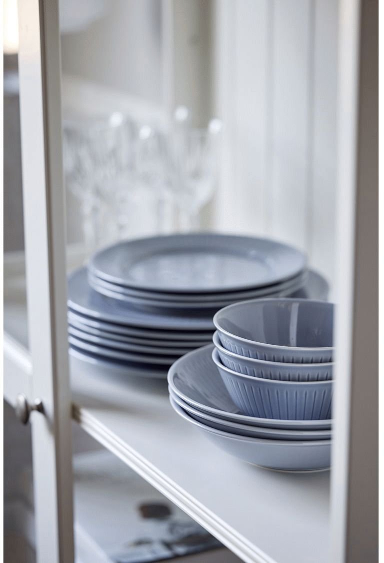 Coast Horizon Teller 4er Set 22 cm, Sea