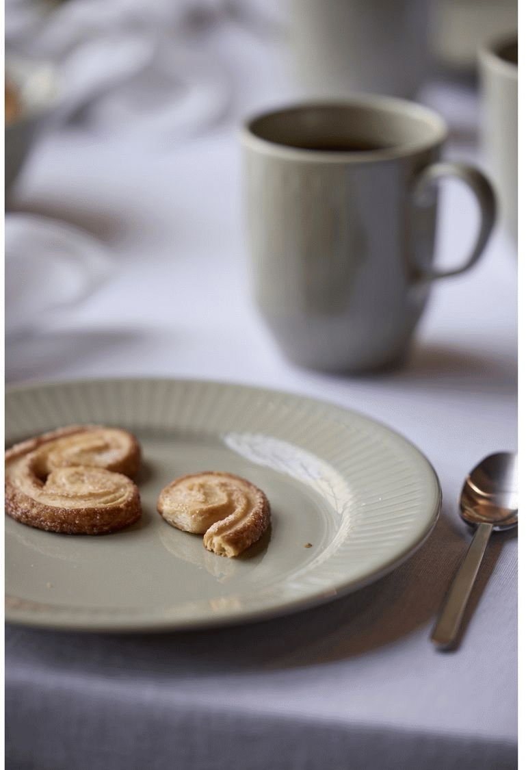 Coast Horizon Teller 4er Set 22 cm, Grass