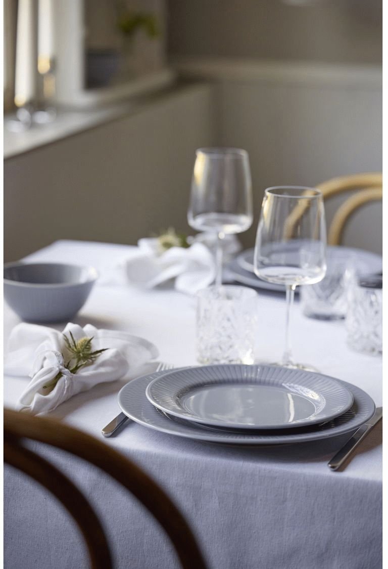 Coast Horizon Teller 4er Set 27 cm, Sea