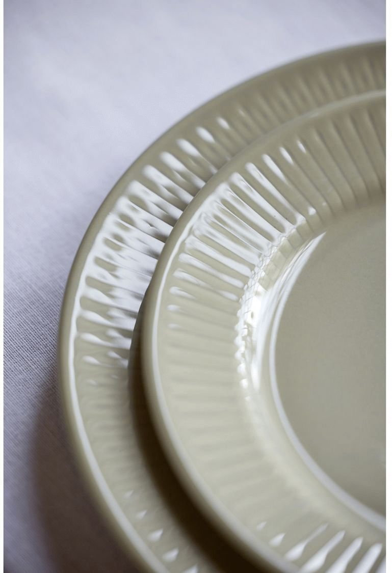 Coast Horizon Teller 4er Set 27 cm, Grass