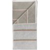 Zone Denmark Sauna Badeh�ndkl�de 70x140 cm, Soft Grey/Eucalyptus/Terracotta