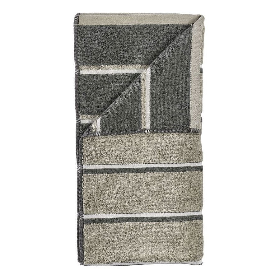 Zone Denmark Sauna Badeh�ndkl�de 70x140 cm, Eucalypt/Olive Green/Soft Grey