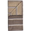 Zone Denmark Sauna Badeh�ndkl�de 70x140 cm, Taupe/Camel/Sky Blue