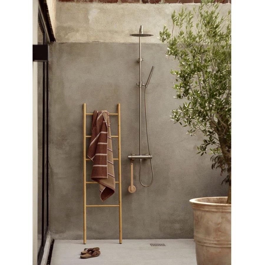 Zone Denmark Sauna Badeh�ndkl�de 70x140 cm, Terracotta/Camel/Lupine