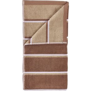 Zone Denmark Sauna Badeh�ndkl�de 70x140 cm, Terracotta/Camel/Lupine