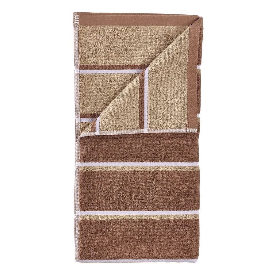 Zone Denmark Sauna Badeh�ndkl�de 70x140 cm, Terracotta/Camel/Lupine