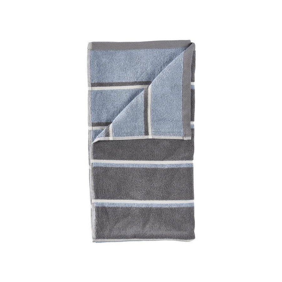 Zone Denmark Sauna H�ndkl�de 50x100 cm, Grey/Blue Fog/Soft Grey