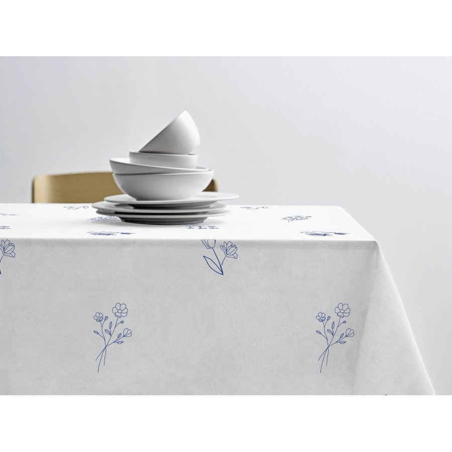 S&ouml;dahl Charm Tischdecke 140x270 cm, Wei&szlig;