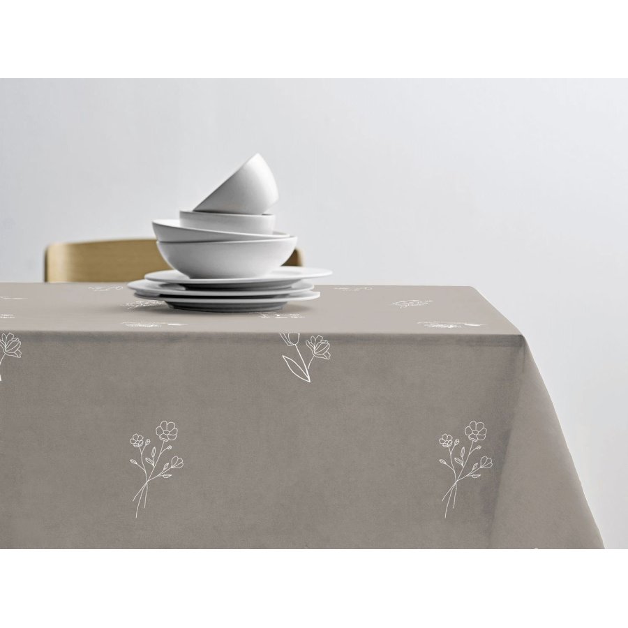 S&ouml;dahl Charm Tischdecke 140x220 cm, Natur