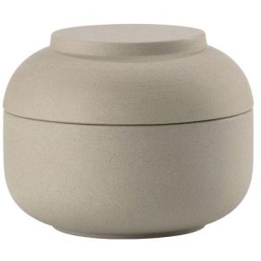 Zone Denmark Sensu Krukke m. L�g H7 cm, Taupe