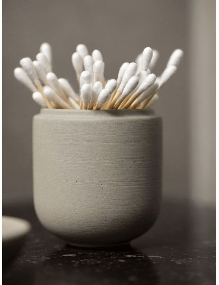 Zone Denmark Sensu Krukke m. L�g H9 cm, Taupe