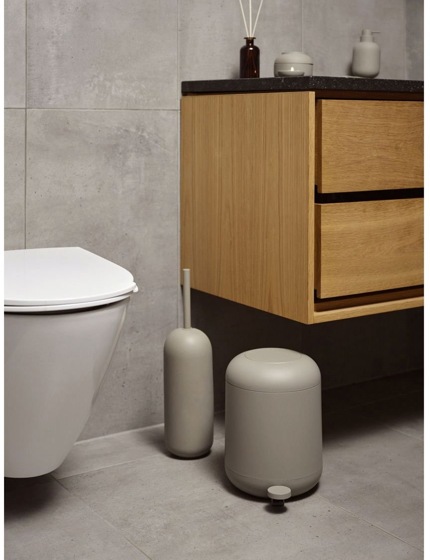 Zone Denmark Sensu Pedalspand 4 L, Taupe