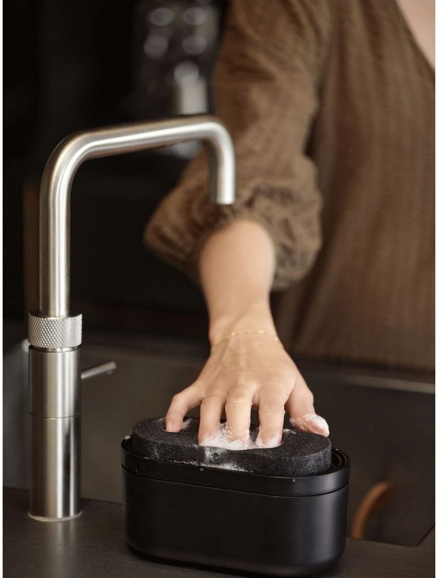 Zone Denmark Singles Svampe 5 stk, Sort