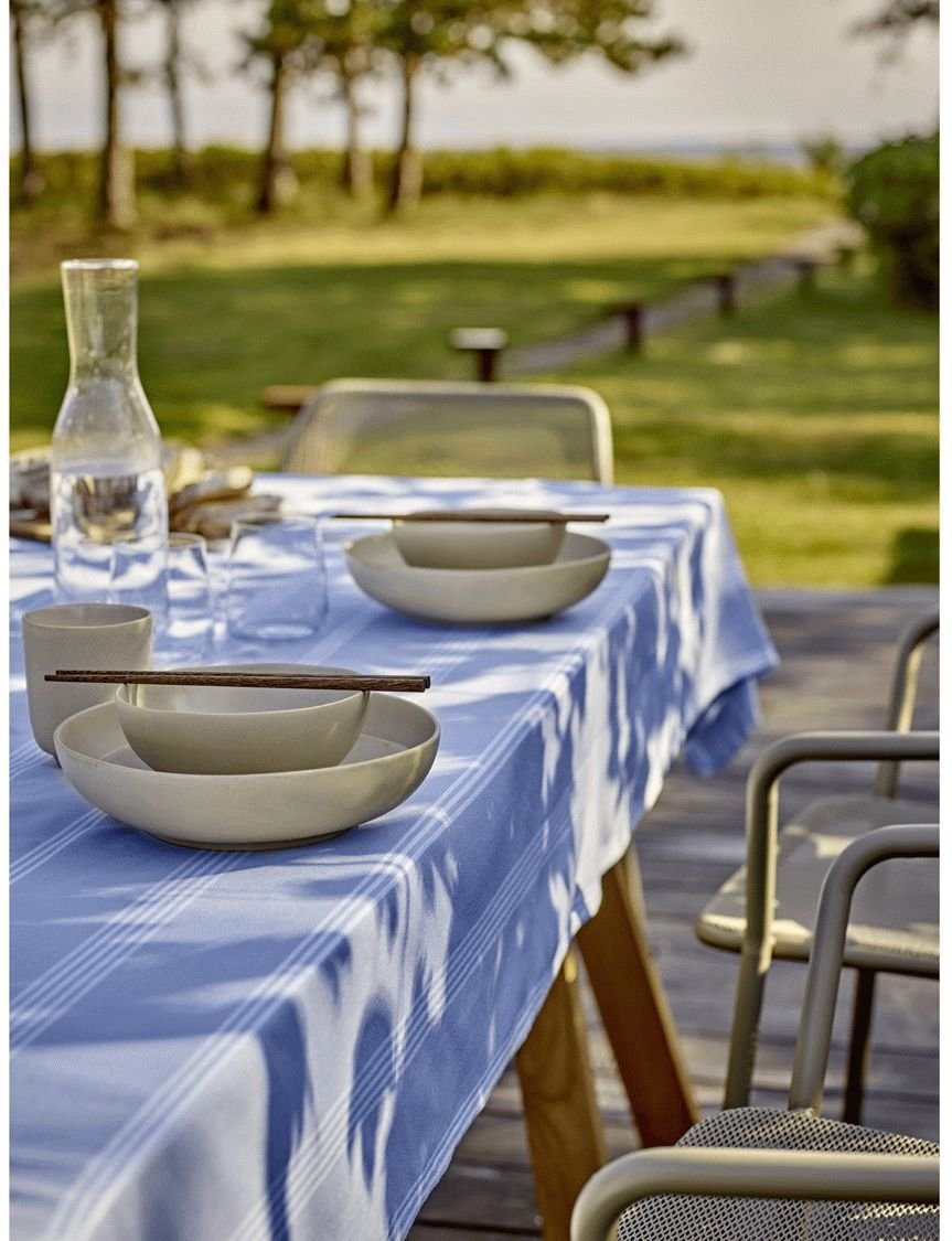 S&ouml;dahl Moments Tischdecke 140x270 cm, Linen Blue