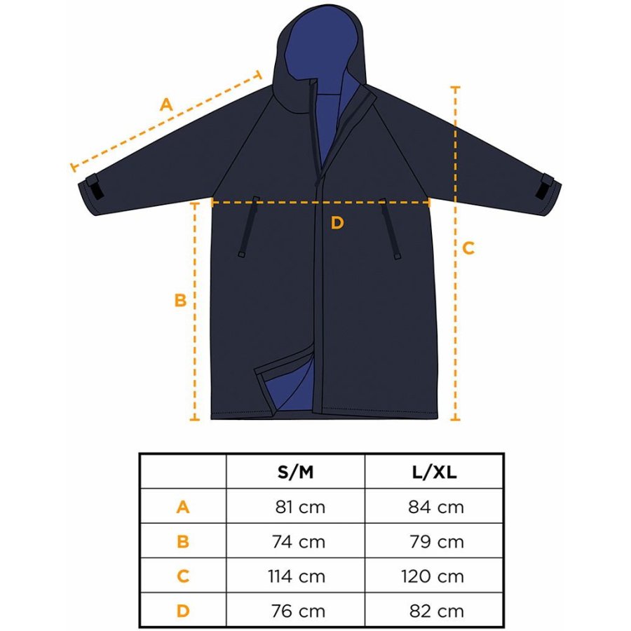 S&ouml;dahl North Winterbademantel L/XL, Navy