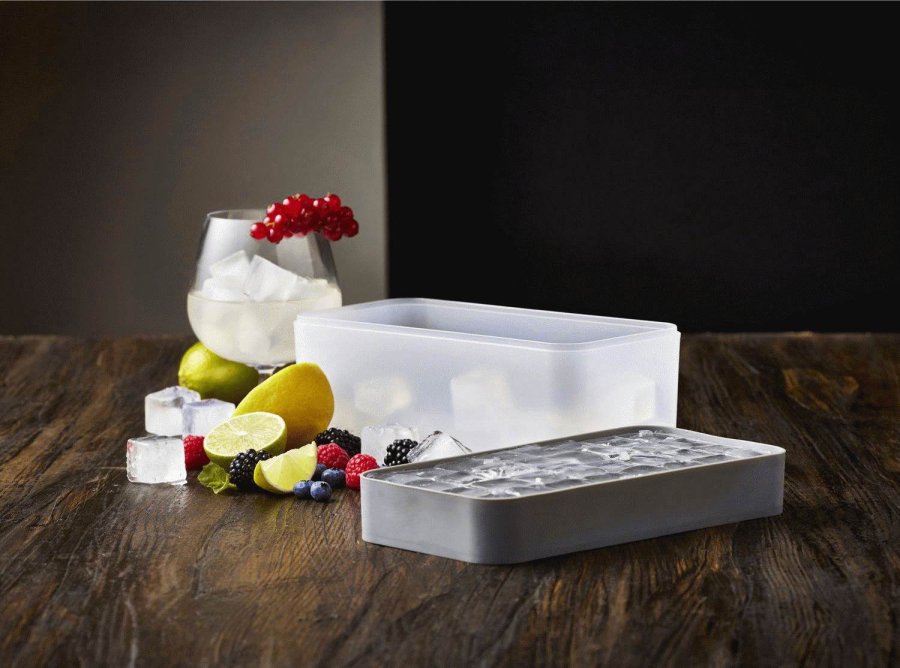 Funktion Eisw&uuml;rfelschale mit Deckel 23,3x12, 2 Cm