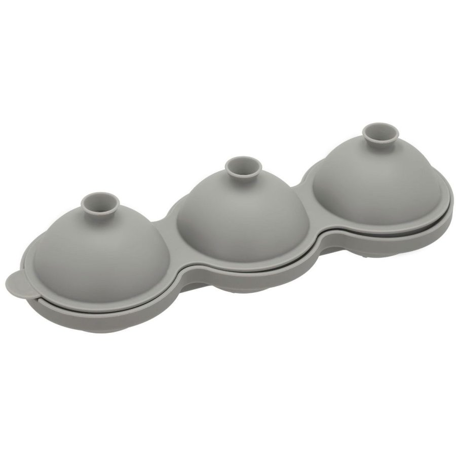 Funktion Eisw&uuml;rfelform f&uuml;r 3er Set 24x8x6,5 cm, Grau