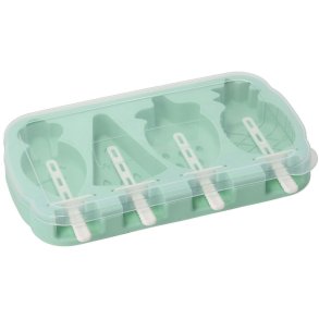 Funktion Eisstielmacher f&uuml;r 4er Set 26,5x15x3 cm, Blau/T&uuml;rkis