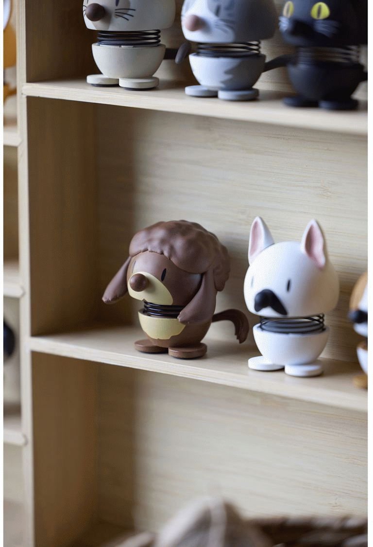 Hoptimist Pudel XS, Braun