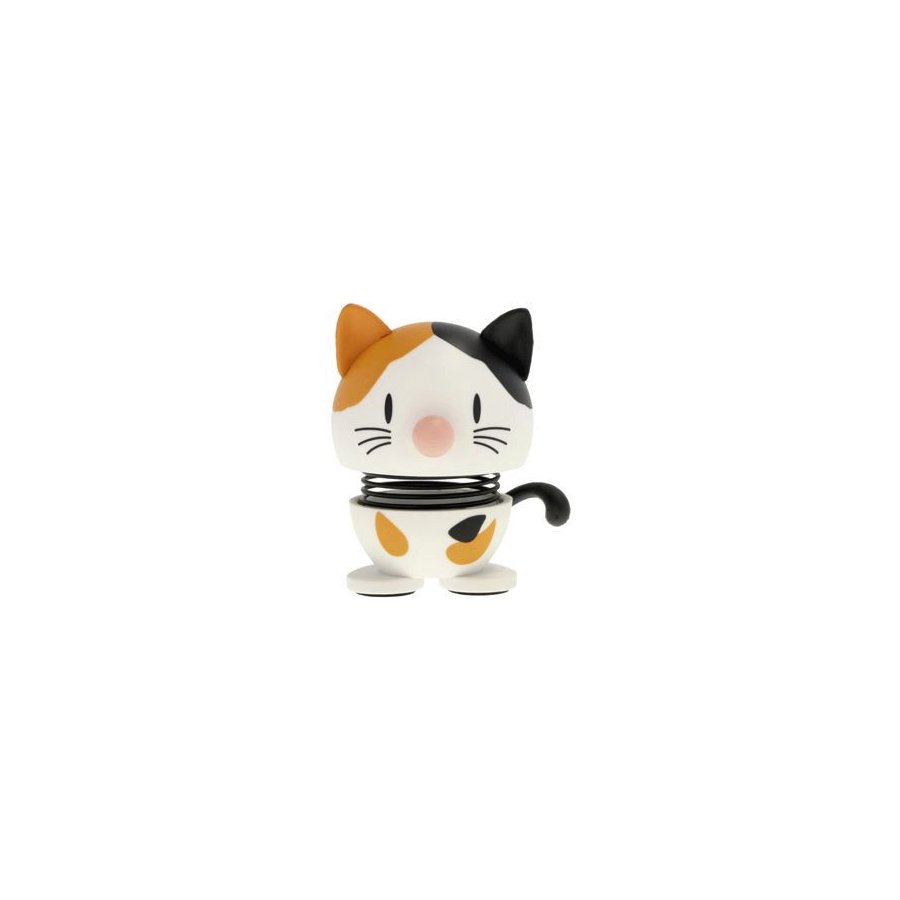 Hoptimist Dreifarbige Katze XS, Wei&szlig;