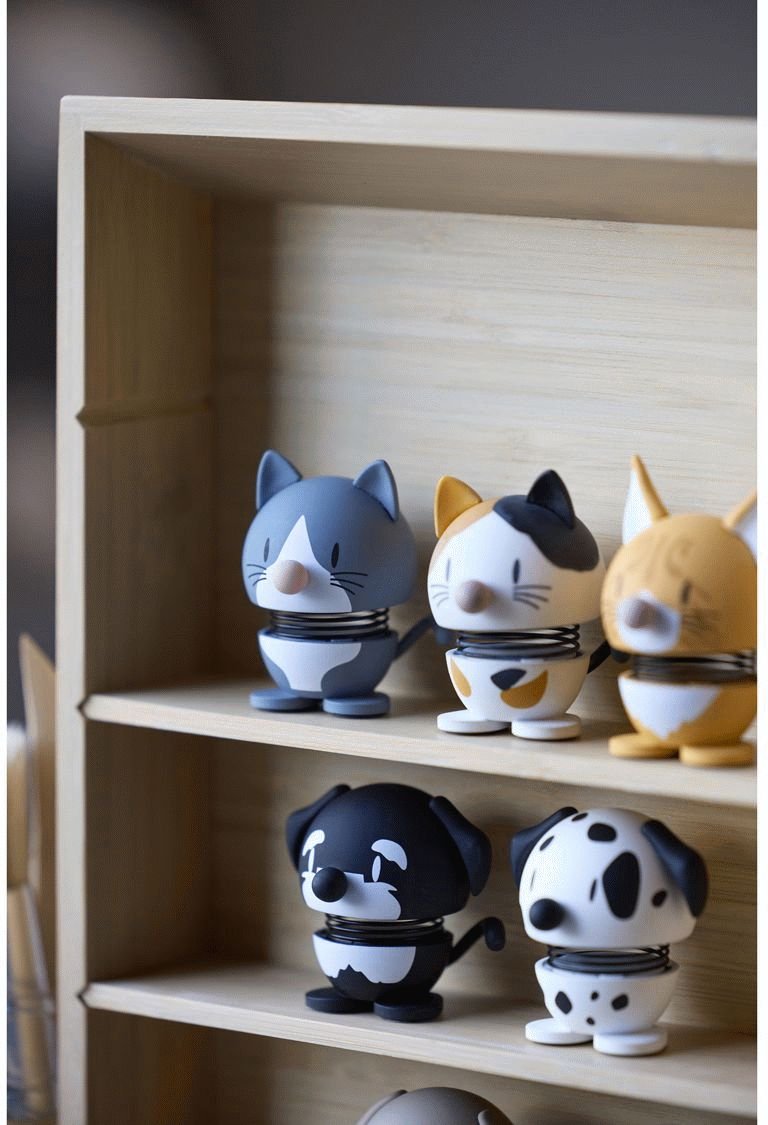 Hoptimist Rotgestreifter Kater XS, Orange