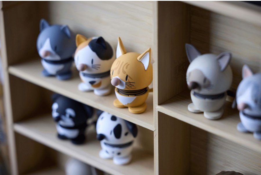 Hoptimist Blauer Amerikanisch Kurzhaar XS, Blau