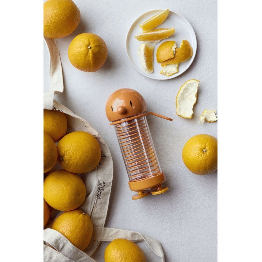 Hoptimist Bumble Trinkflasche 400 ml, Orange