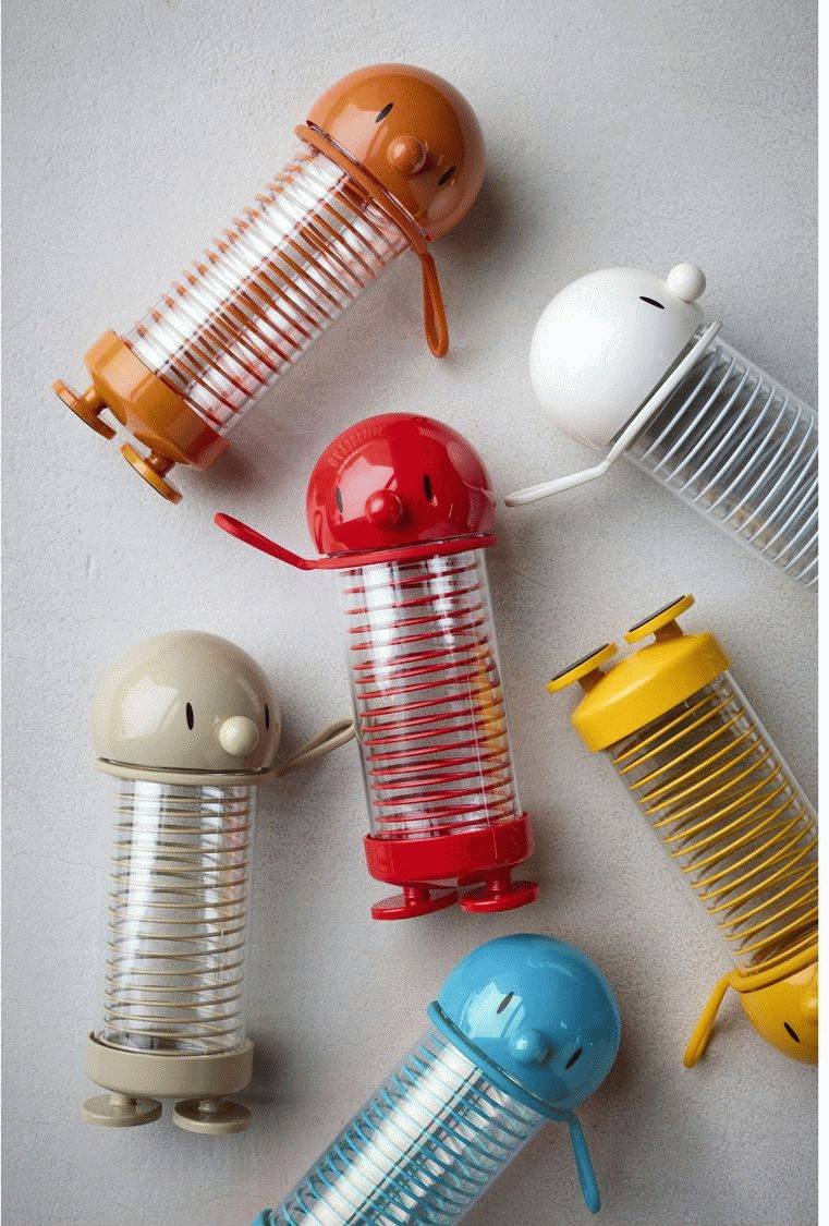 Hoptimist Bumble Trinkflasche 400 ml, Gelb