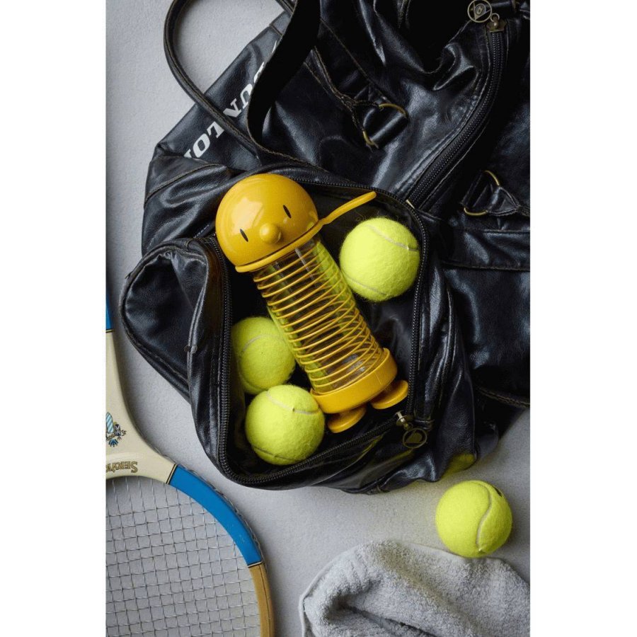 Hoptimist Bumble Trinkflasche 400 ml, Gelb