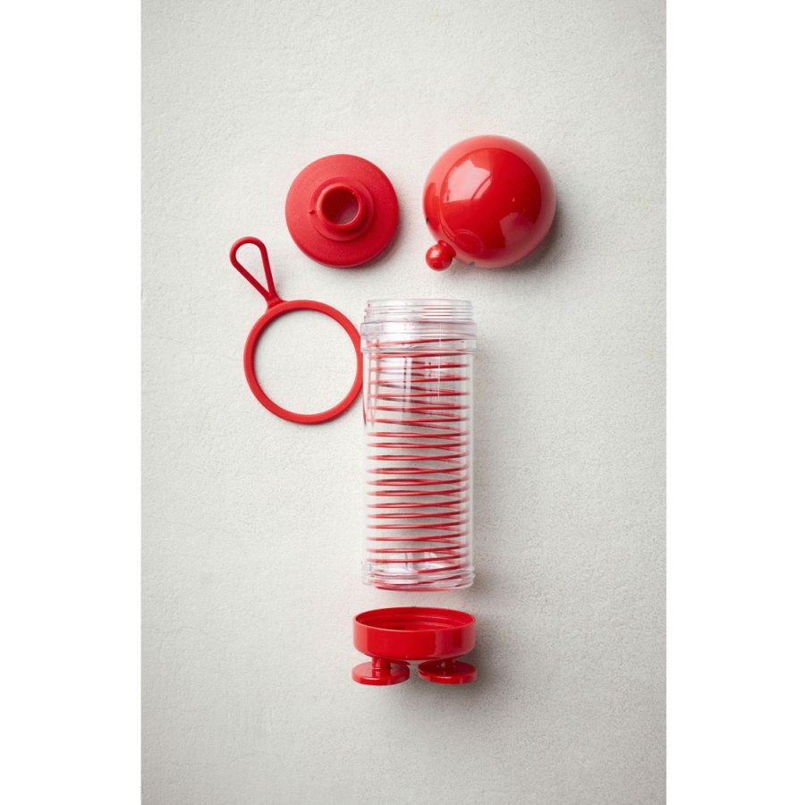 Hoptimist Bumble Trinkflasche 400 ml, Rot