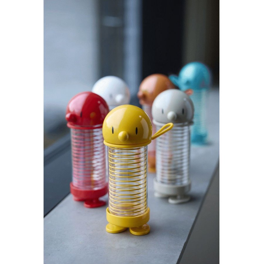 Hoptimist Bumble Trinkflasche 400 ml, Rot