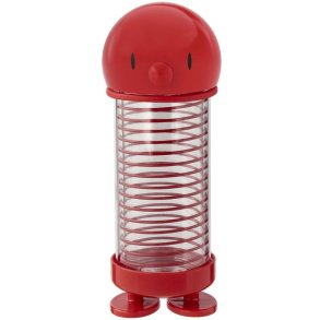 Hoptimist Bumble Trinkflasche 400 ml, Rot