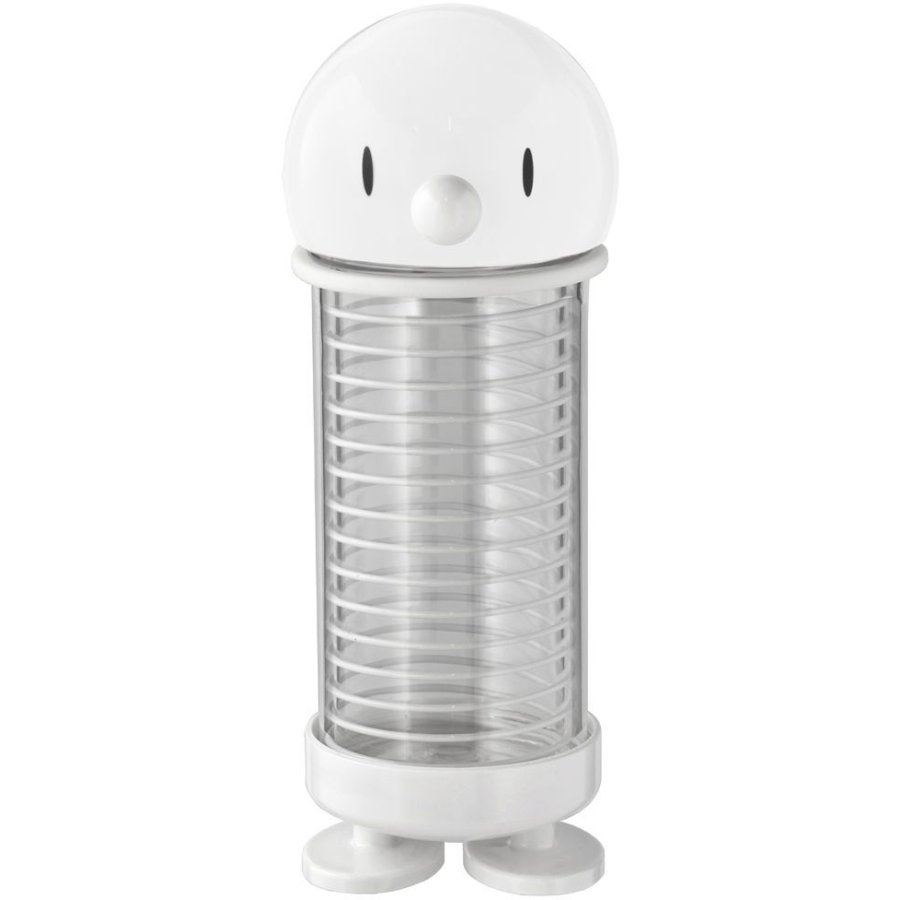 Hoptimist Bumble Trinkflasche 400 ml, Wei&szlig;