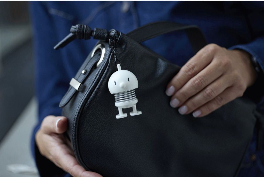 Hoptimist Schl&uuml;sselanh&auml;nger, Wei&szlig;