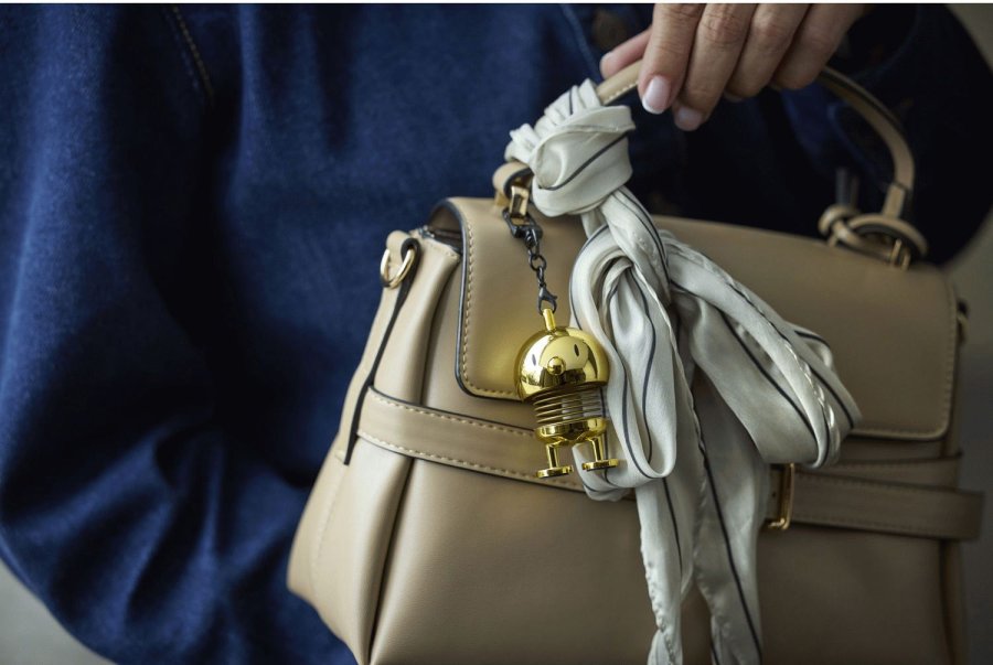 Hoptimist Schl&uuml;sselanh&auml;nger, Gold