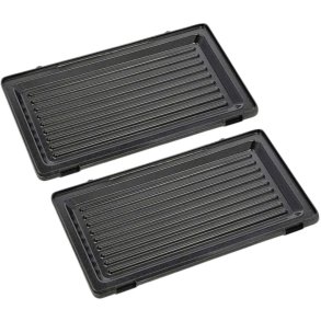 Nordic Sense Paniniplatten 2er Set, Schwarz