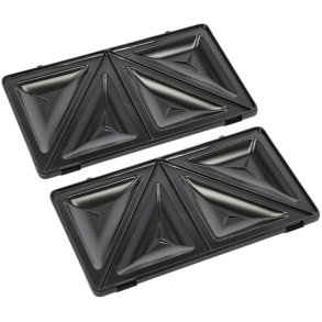Nordic Sense Toastplatten 2er Set, Schwarz