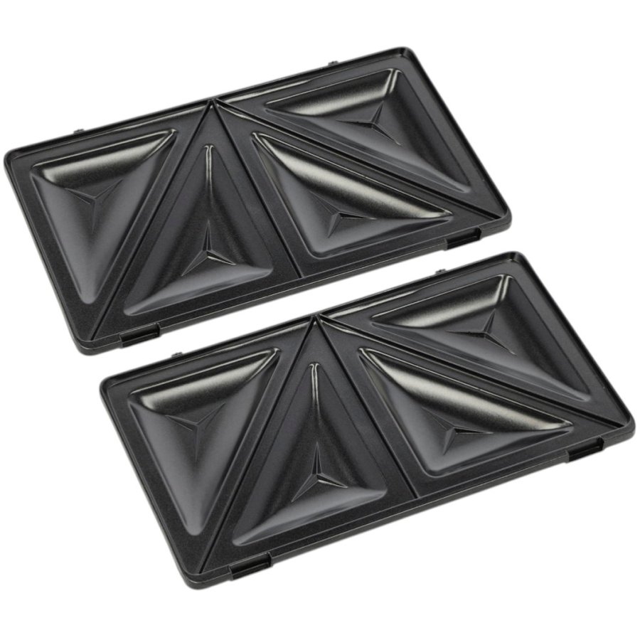 Nordic Sense Toastplatten 2er Set, Schwarz