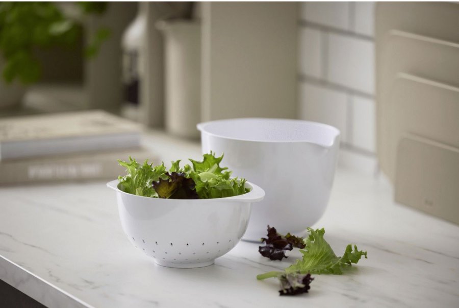 Rosti Margrethe R�resk�l m. D�rslag 1,5 L, Hvid