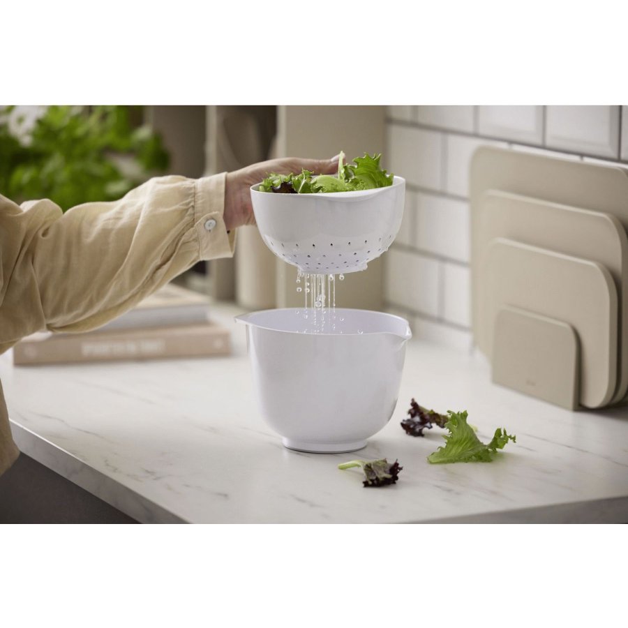 Rosti Margrethe R�resk�l m. D�rslag 1,5 L, Hvid