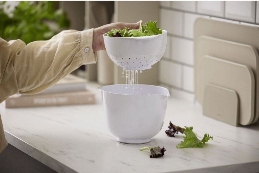 Rosti Margrethe R�resk�l m. D�rslag 1,5 L, Hvid