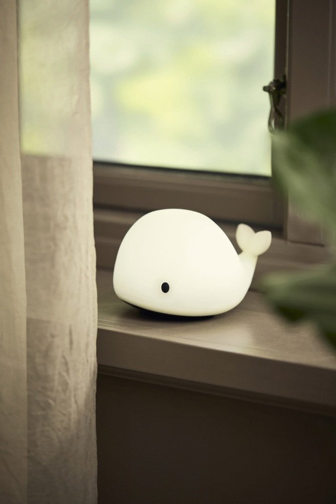 FILIBABBA Lampe LED Wal Christian 9,6 cm, Wei